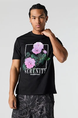 T-shirt à imprimé Serenity