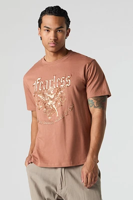 T-shirt à imprimé Fearless