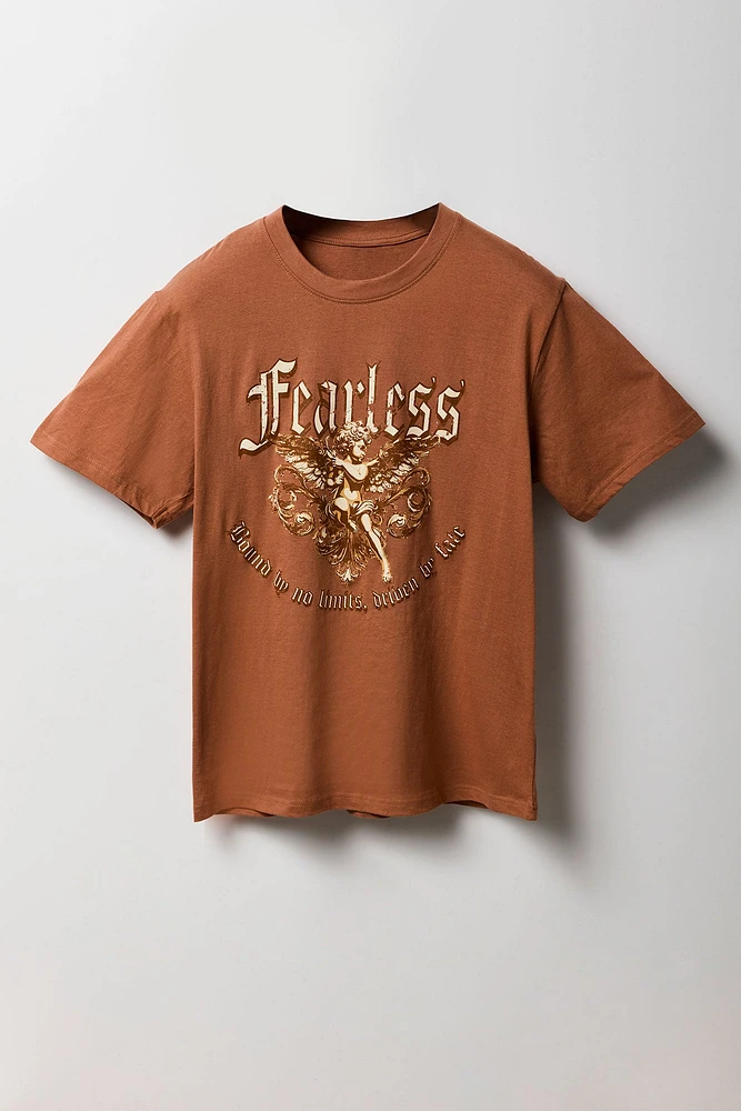 T-shirt à imprimé Fearless