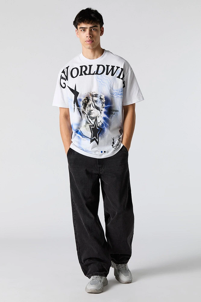 Worldwide Graphic Relaxed T-Shirt