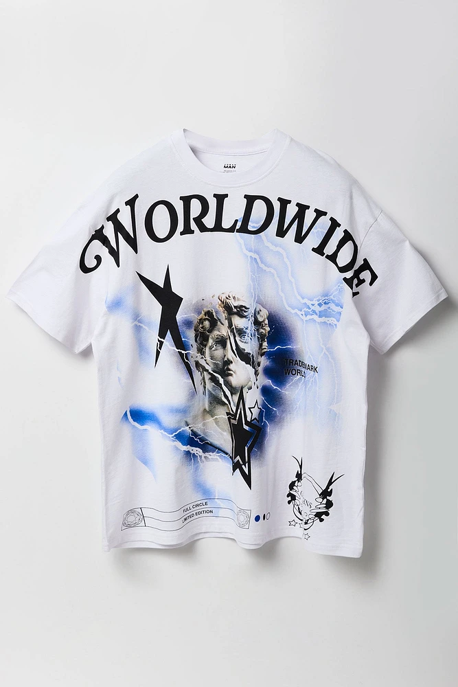 Worldwide Graphic Relaxed T-Shirt