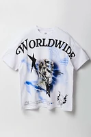 Worldwide Graphic Relaxed T-Shirt