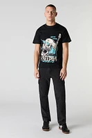 Rockstar Skull Graphic T-Shirt