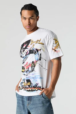 T-shirt à imprimé Speed Demon
