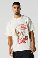 T-shirt Ã  imprimÃ© Love We Give Away