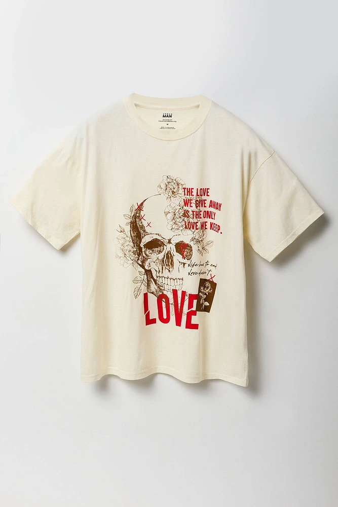 T-shirt Ã  imprimÃ© Love We Give Away