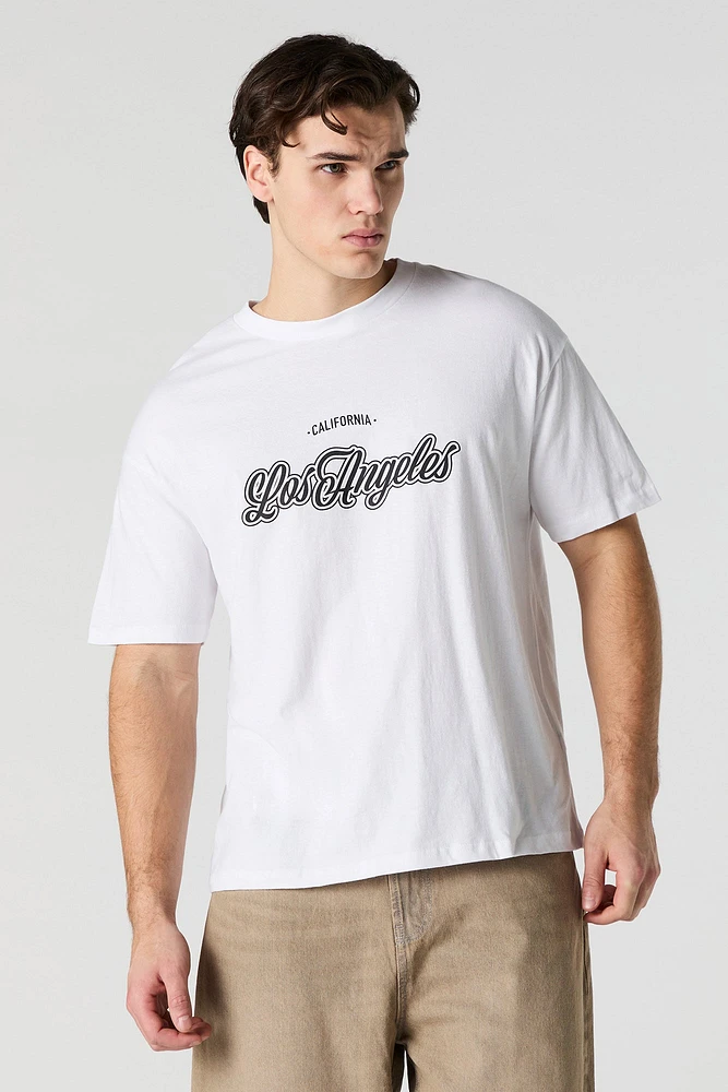 T-shirt à imprimé Los Angeles California