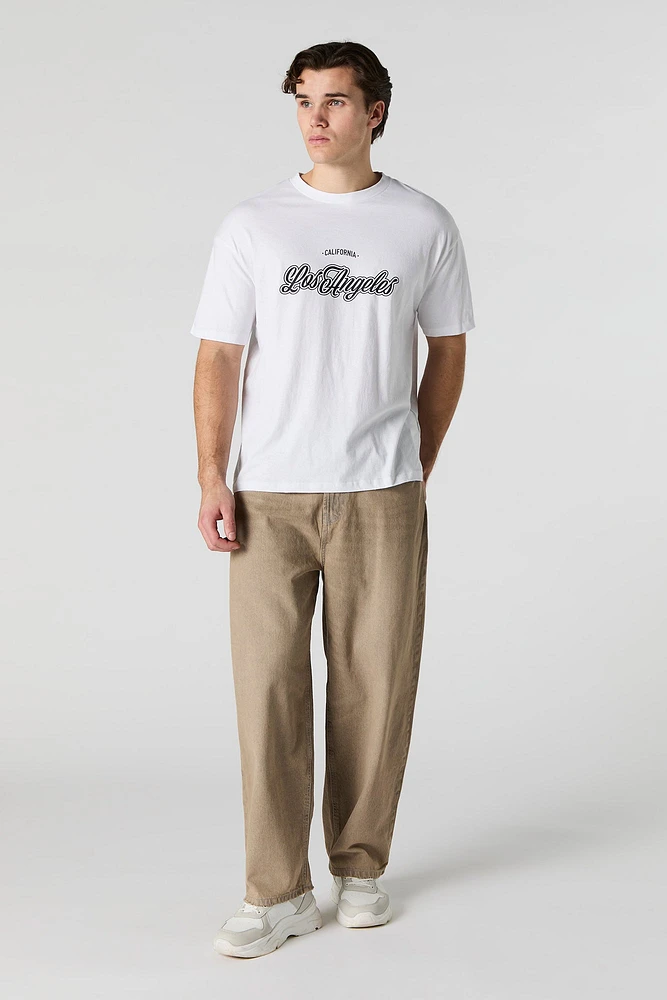 T-shirt à imprimé Los Angeles California