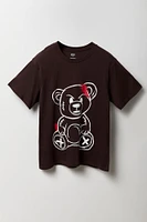 Angry Teddy Graphic T-Shirt