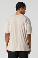 Long Beach California Graphic Washed T-Shirt