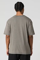 Malibu Beach Graphic Washed T-Shirt