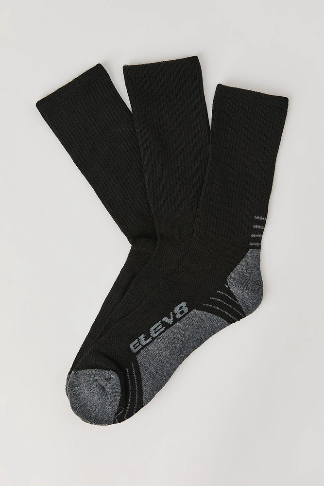 Athletic Crew Socks (3 Pack