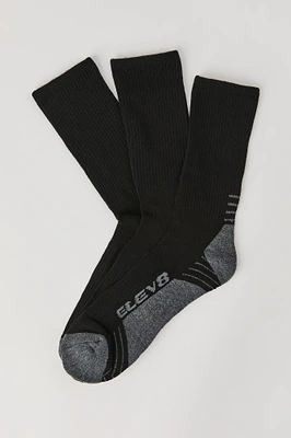 Athletic Crew Socks (3 Pack