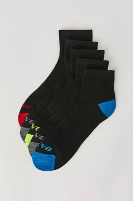 Athletic Quarter Socks (5 Pack