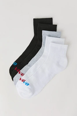 Athletic Quarter Socks (5 Pack