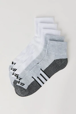 Chaussettes sport mouchetées (5 paires)