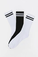 Striped Crew Socks (3 Pack)