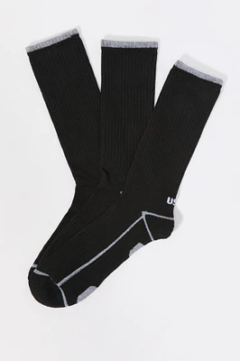 Everyday Athletic Crew Socks (3 Pack)