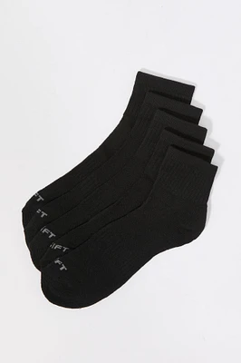 Chaussettes un quart de tous les jours Athlétisme (paquet 5)