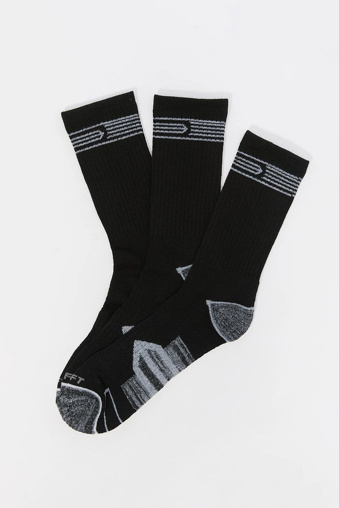 Athletic Crew Socks (3 Pack