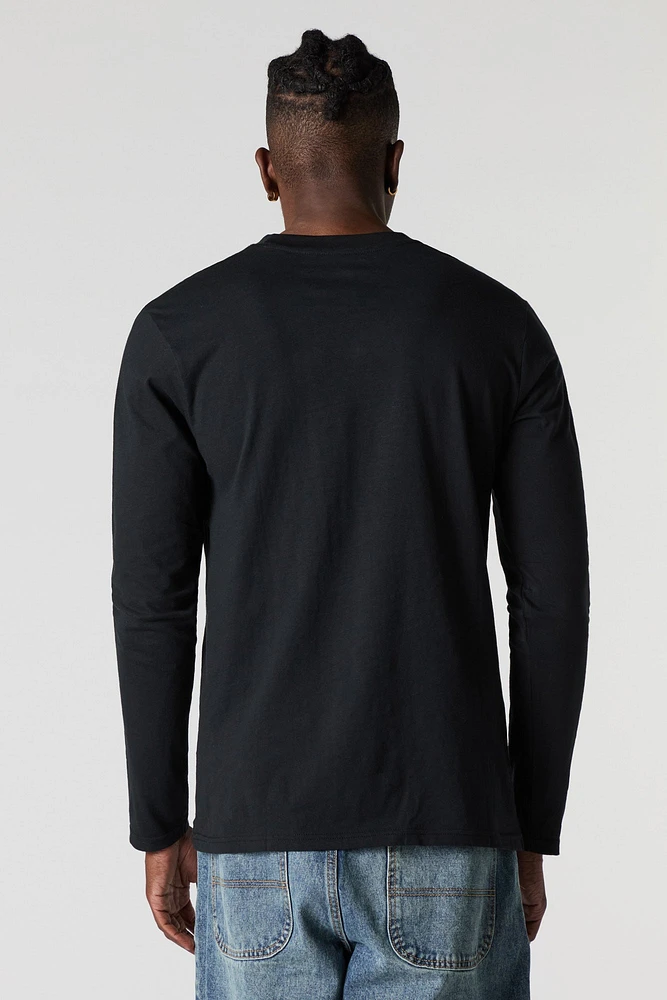 Solid Long Sleeve Top