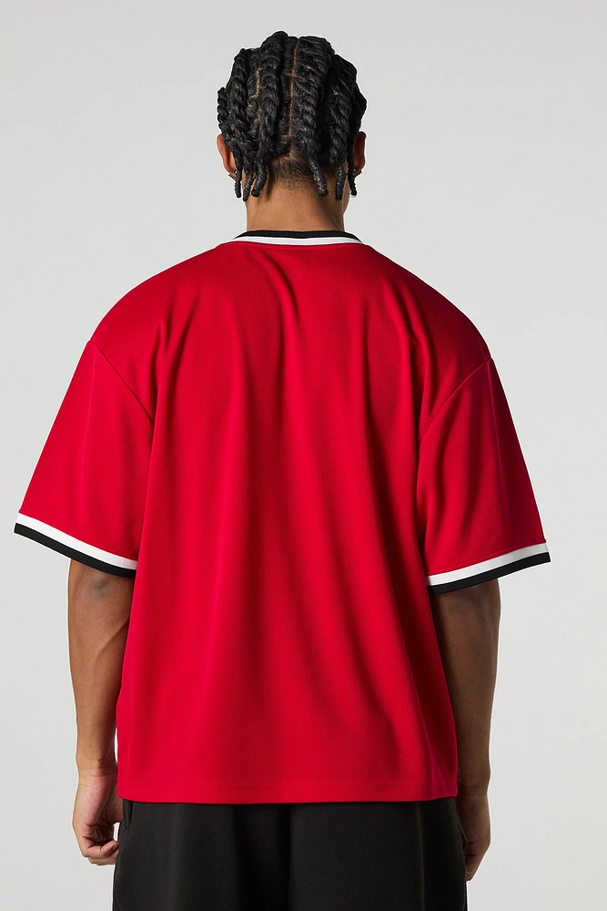 Canada Graphic Mesh Baseball Jersey