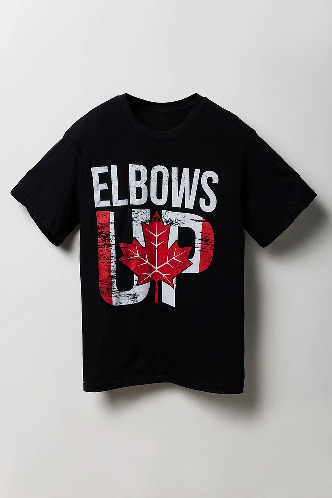 Elbows Up Canada Graphic T-Shirt