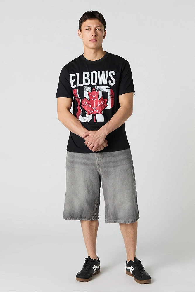 Elbows Up Canada Graphic T-Shirt