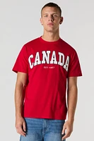 T-shirt à imprimé Canada