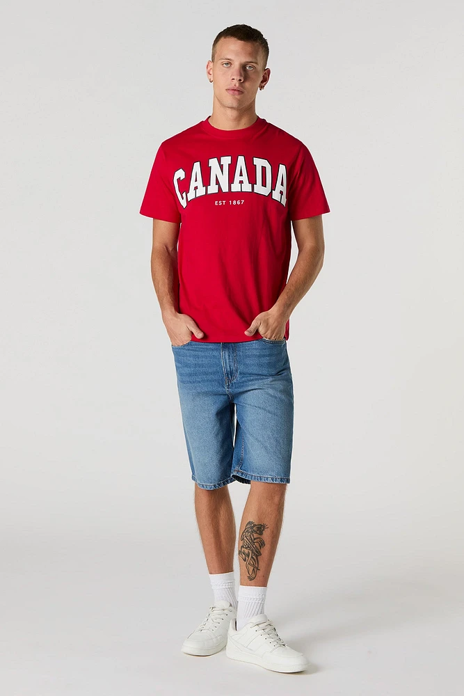 T-shirt à imprimé Canada