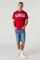 T-shirt à imprimé Canada