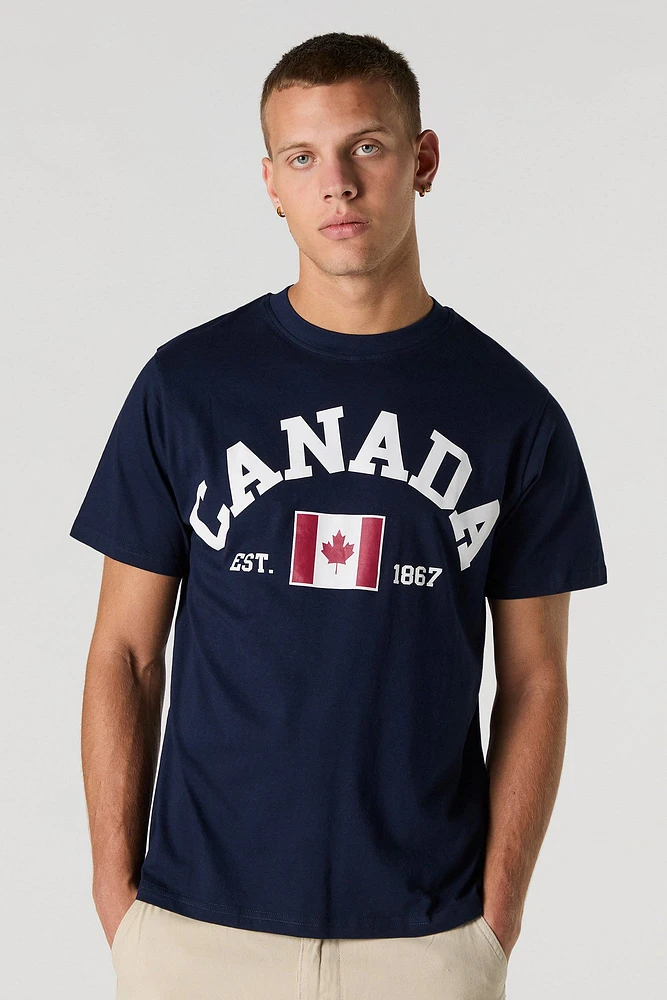 Canada Est 1867 Graphic T-Shirt
