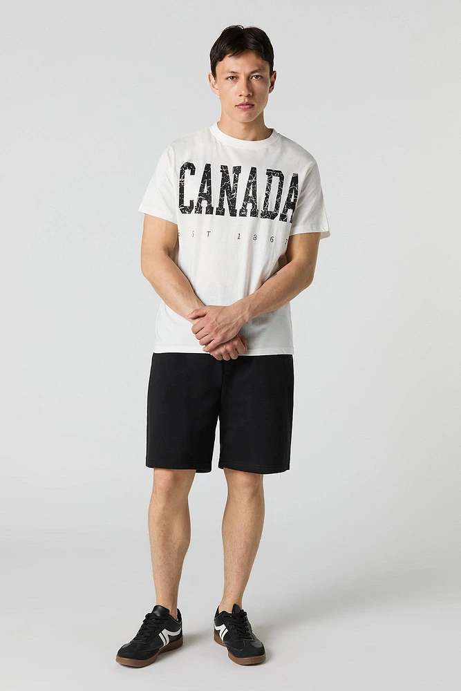 T-shirt à imprimé Canada