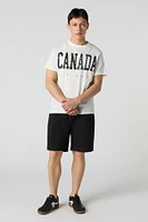 T-shirt à imprimé Canada