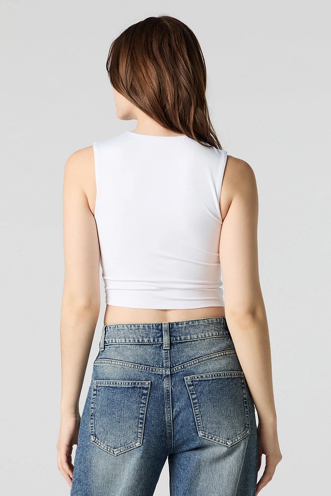 Débardeur profilé asymétrique