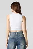 Débardeur profilé asymétrique
