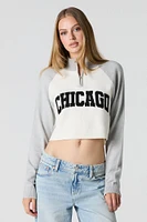 City Raglan Knit Quarter Zip Sweater