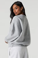 Boxy Fleece Sweatshirt