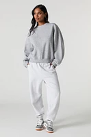 Boxy Fleece Sweatshirt