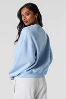 Boxy Fleece Sweatshirt