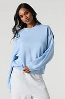 Boxy Fleece Sweatshirt