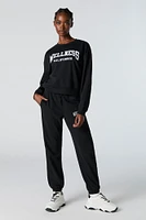 Destination Twill Embroidered Fleece Sweatshirt