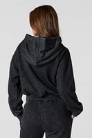 Washed Fleece Hoodie