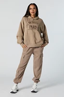 Fleece Multi Pocket Cargo Jogger