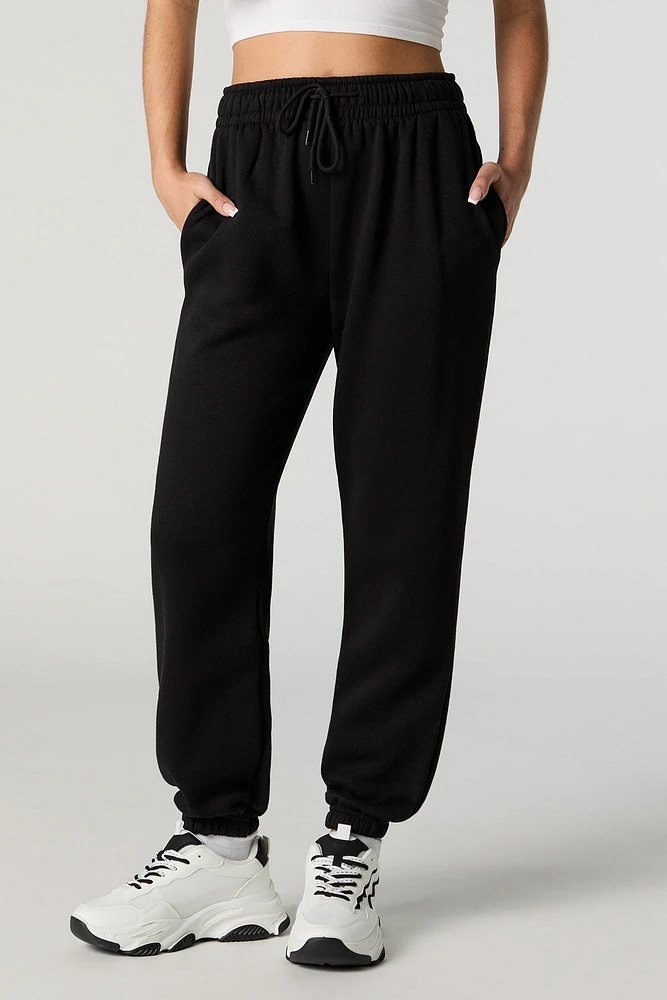 Soft Fleece High Rise Jogger