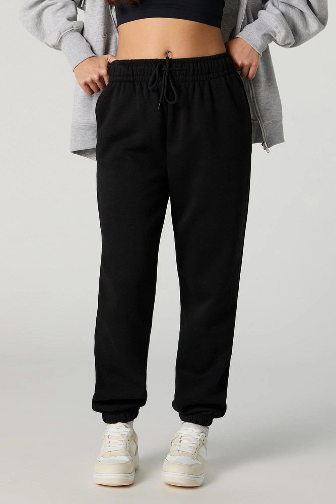 Fleece High Rise Jogger