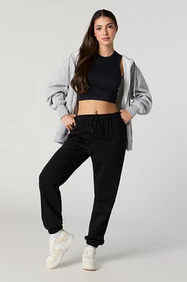 Fleece High Rise Jogger