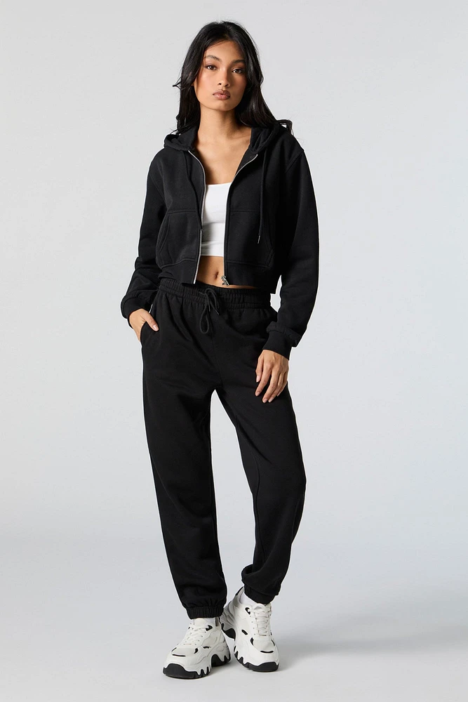 Fleece High Rise Jogger