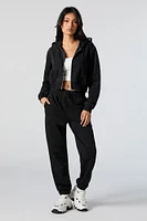 Fleece High Rise Jogger