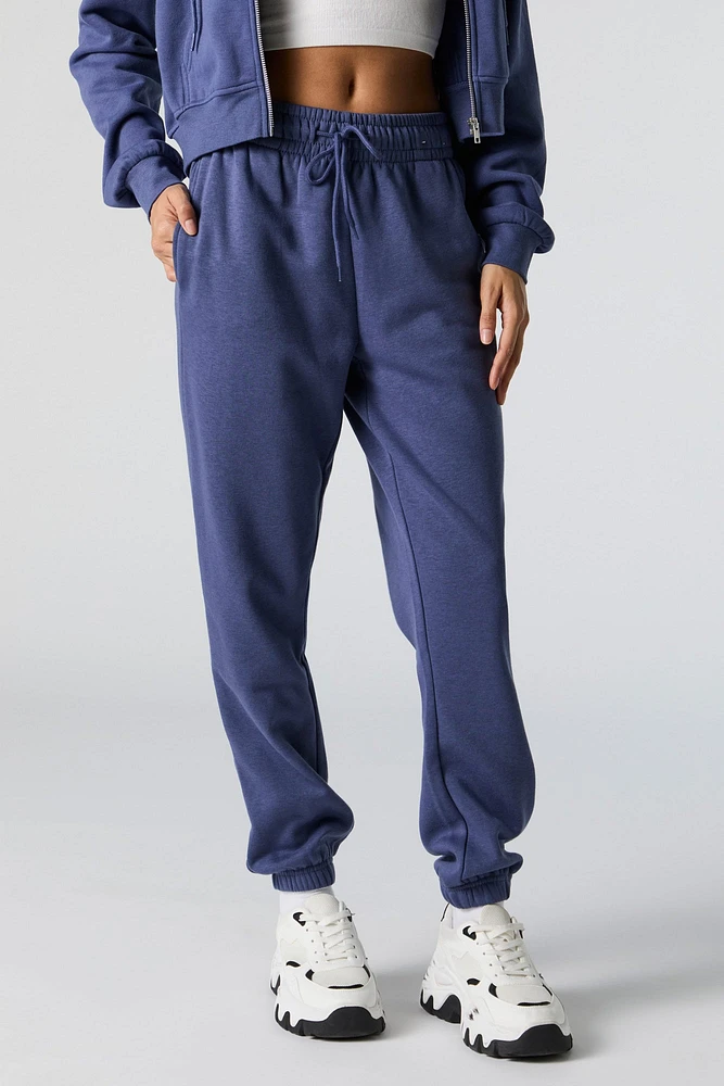 Fleece High Rise Jogger